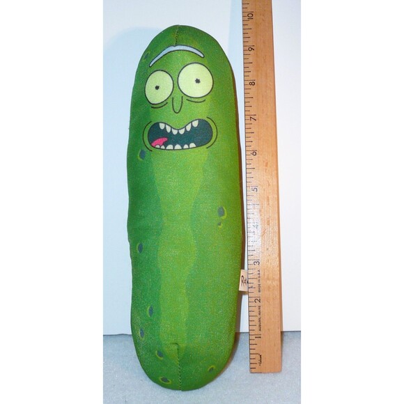 Pickle Rick Plush From Rick and Morty - Stuffed Toy 10” - Official - Picture 2 of 3